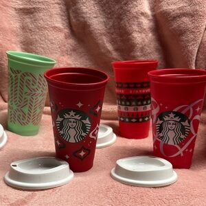 Starbucks hot cups